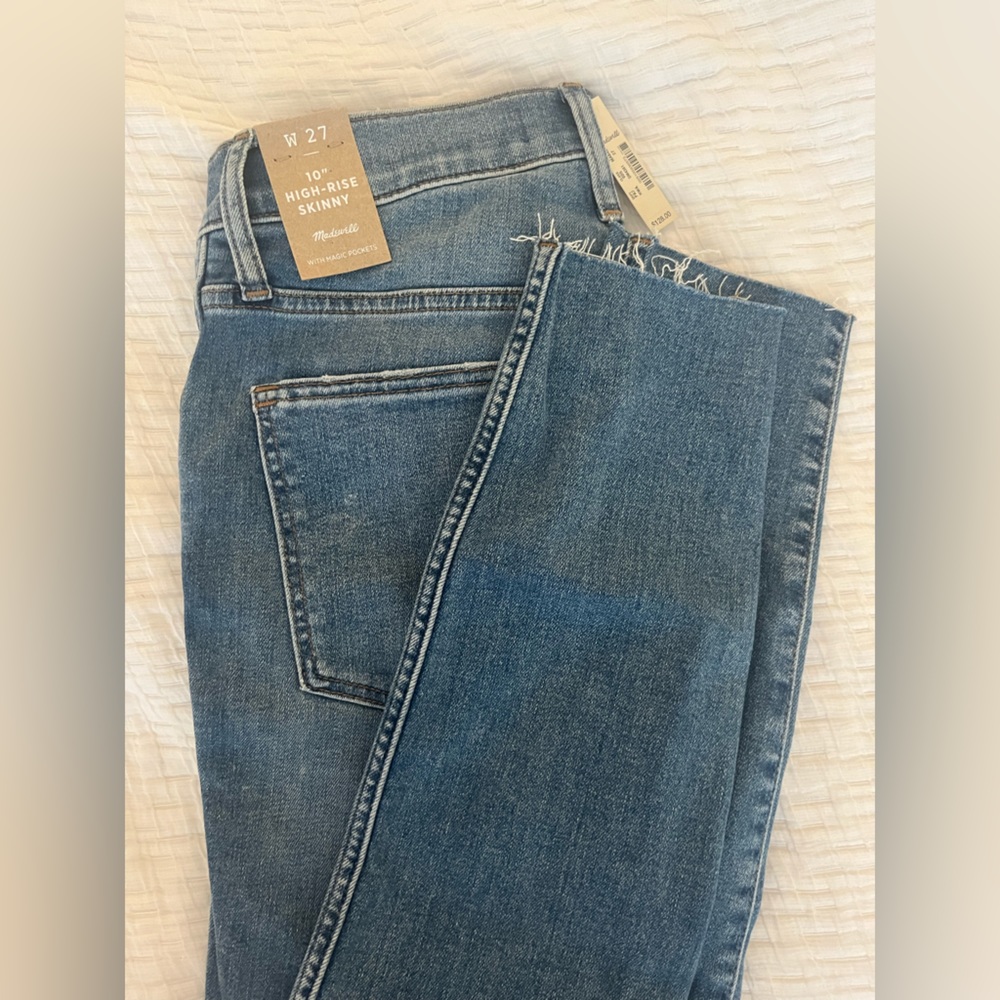 NWT Madewell 10’ High Rise